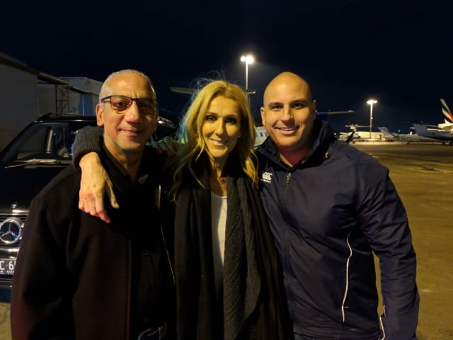 Michael McCann and Celine Dion